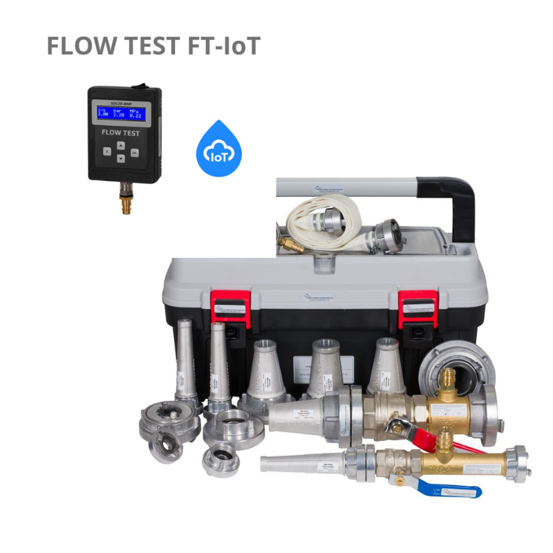 Sprzęt urządzenie HC-01 / HF-01 IoT do elektronicznego badania hydrantów wewnętrznych i zewnętrznych