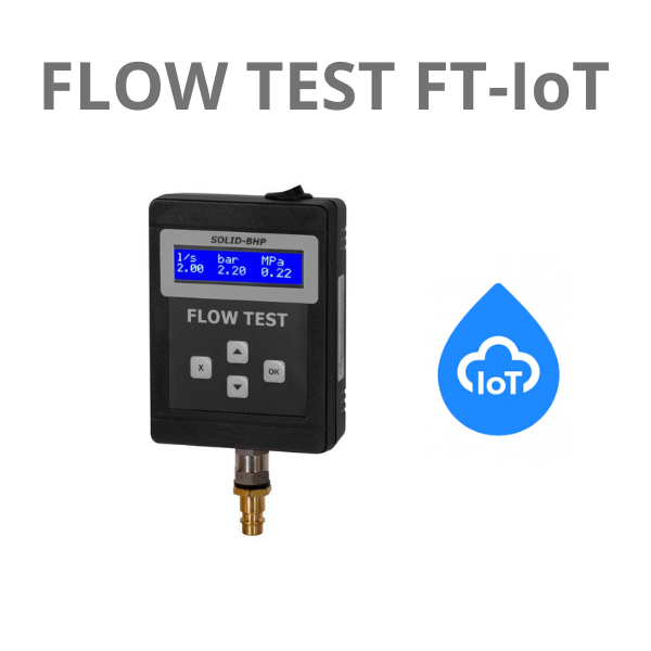 Elektroniczny tester hydrantów FLOW TEST FT-IoT